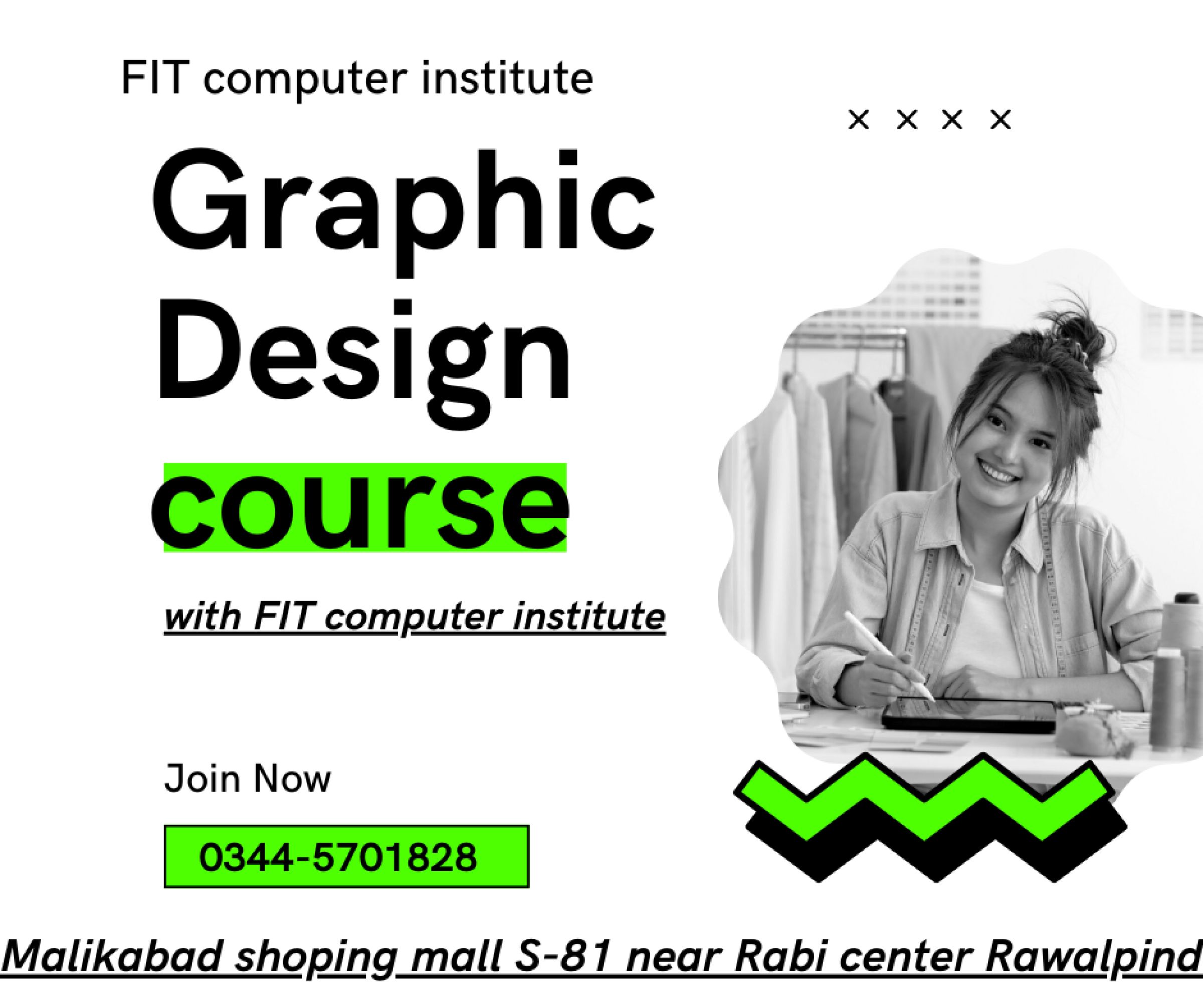 Graphic designing course by FIT