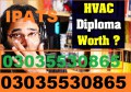 Heating, ventilation, and air conditioning (HVAC) Campus based Govt Diplomas Experience based diplomas Refrigeration And Air Conditioning Course (Domestic & Commercial)