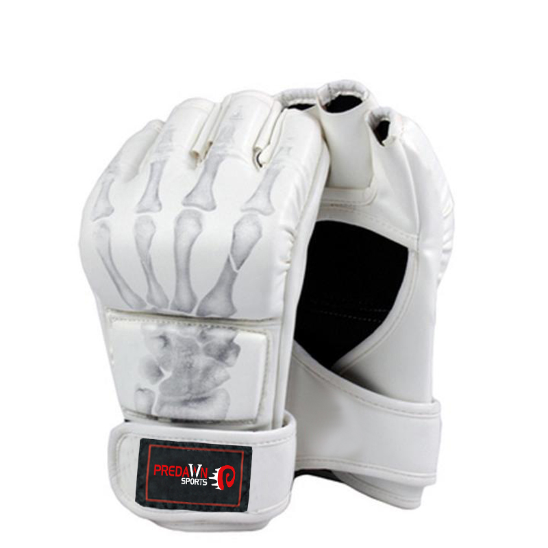 MMA Gloves Made of Artificial Leather  Padded with soft Eva & high density foam  and velcro closing strap copy