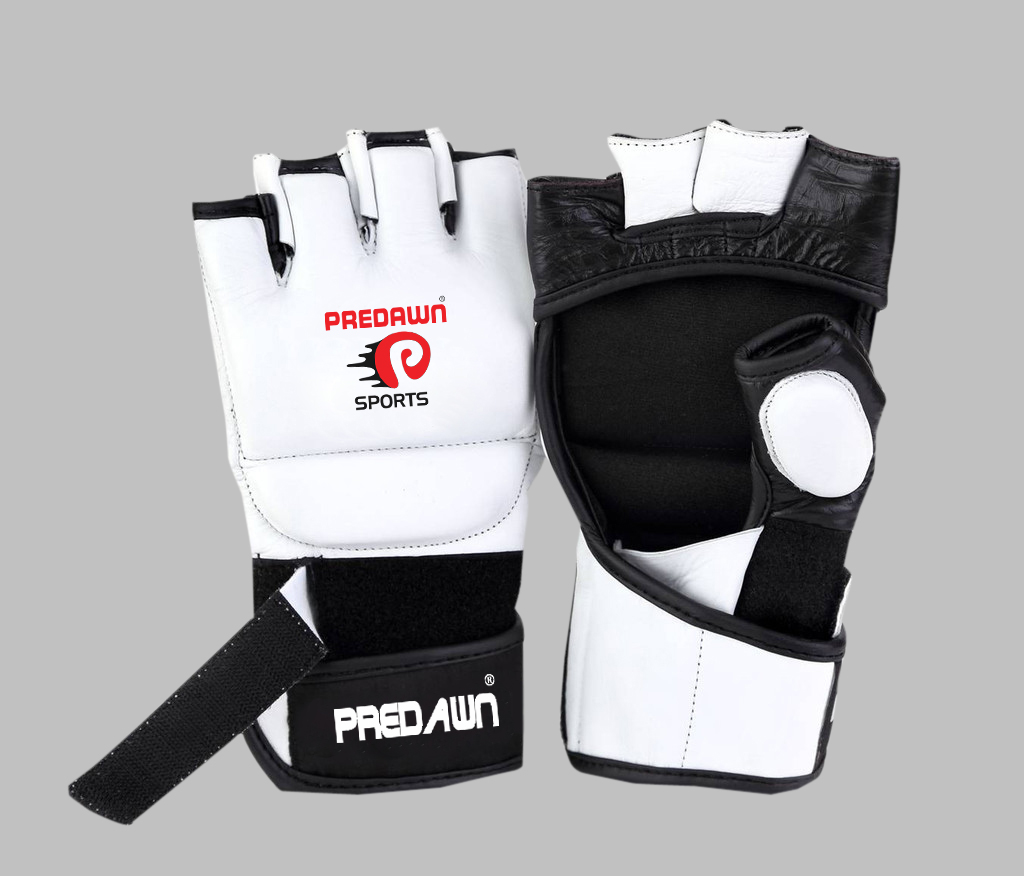 MMA Gloves Made of 100% real cowhide Leather, Padded with Eva & high Density Foam and  double Velcro Strap Closing copy