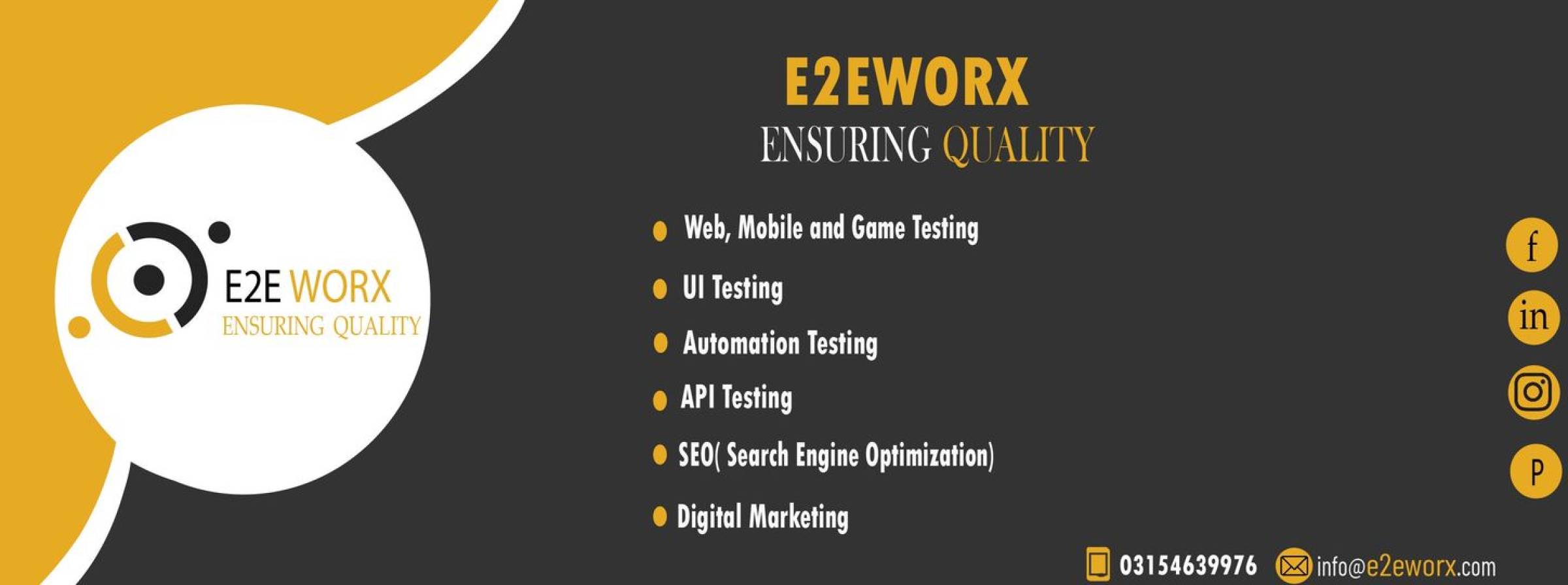 E2EWorx Ensuring Quality