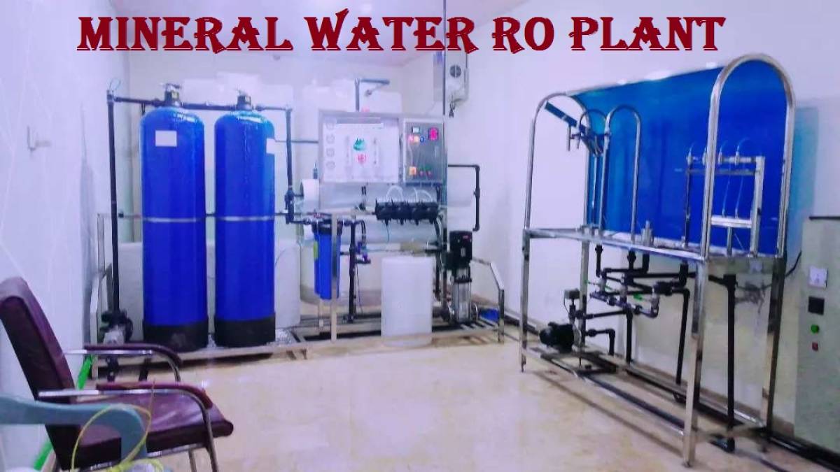 Commercial Mineral Water plant With Complete Set Up