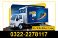 Vehicle Advertising Karachi | Backlit Van Trucks